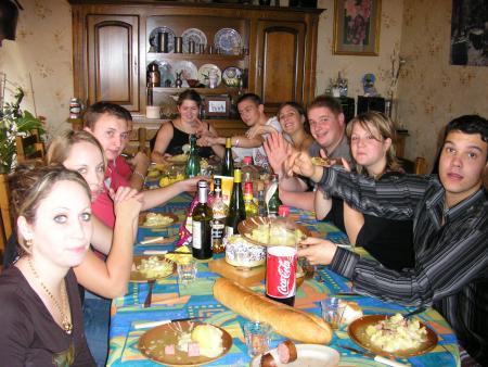 La tablée le lendemain