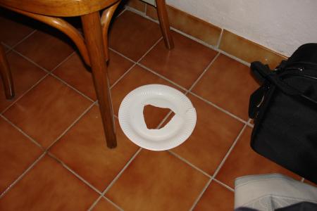 Les assiettes à Marion ont un petit problème