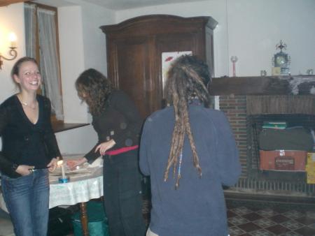 Marie prend un fou rire