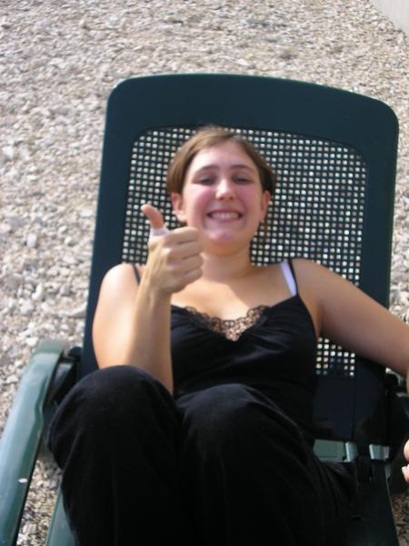 C'est bon elle est calée