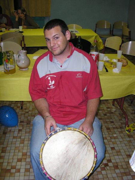 Même moi aux percus