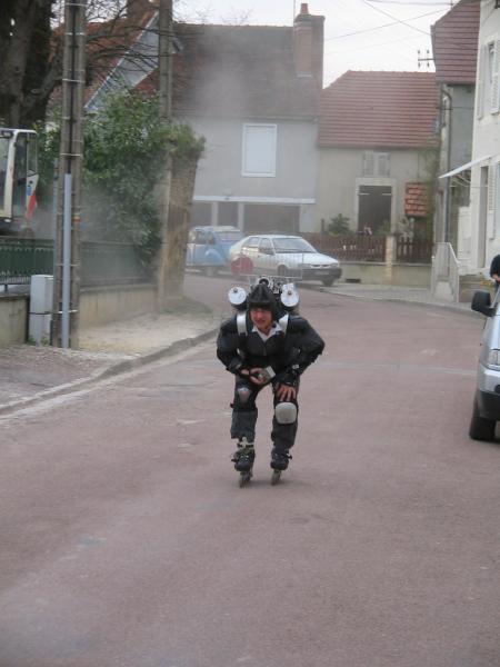 Poussez vous j'arrive