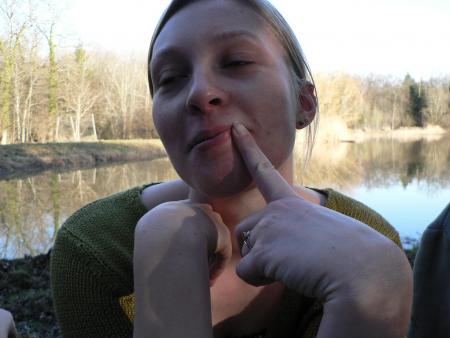 La vieille pose