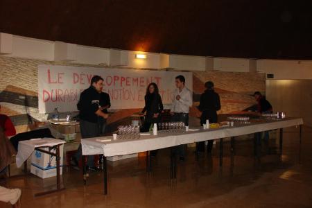 Tout est prêt pour l'apéro
