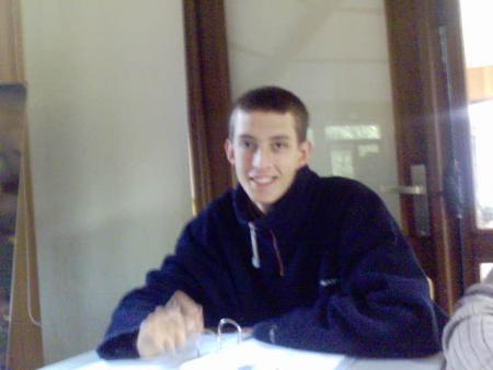 JC en train de bosser