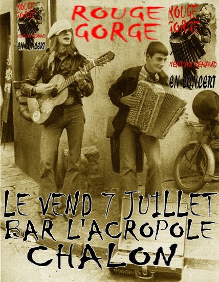 Rouge Gorge en concert