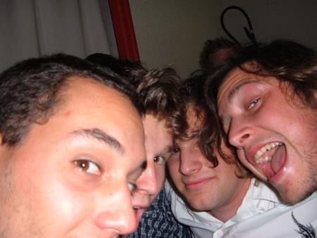 Kéké, Georgio, moi et Manu