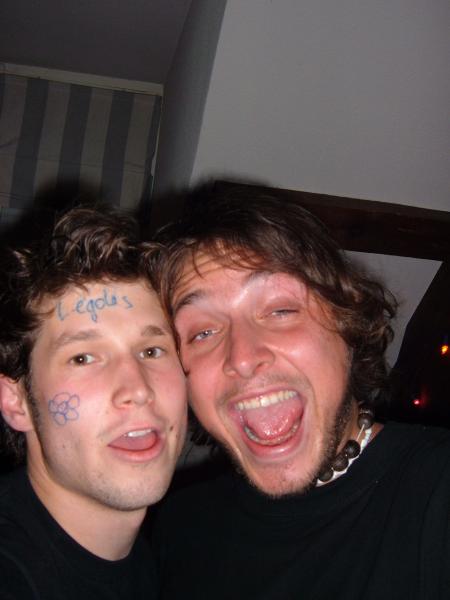 Georgio tatoué et Manu