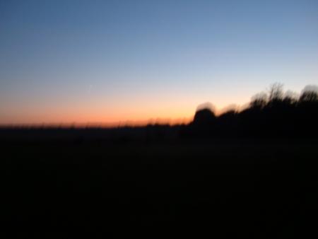 Petite photo de coucher du soleil