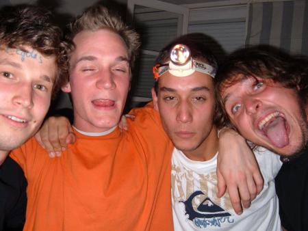 Georgio, Jacko, Kéké et Manu