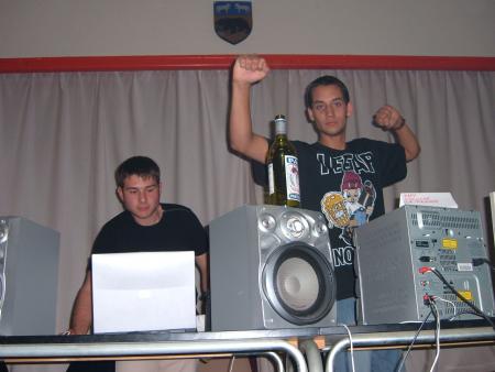 Les 2 animateurs de la soirée