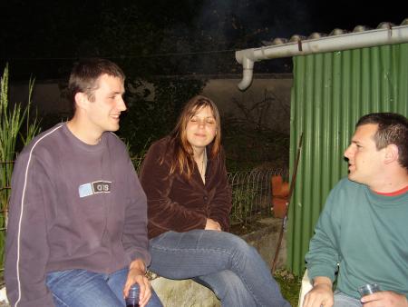 Valou, Alice et moi