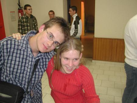 Czy le crevard avec Hélène...