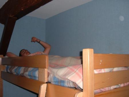 Le chasseur de pingouins prêt pour la branlette