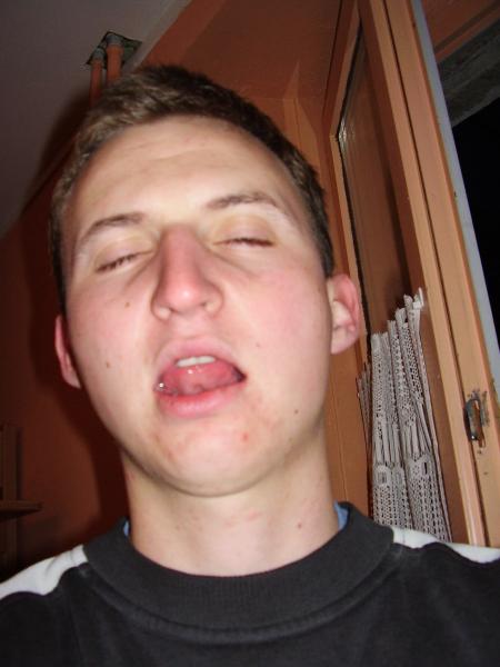 Yann en pleine action