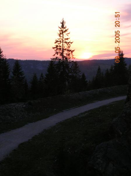 Re coucher de soleil