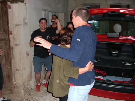 Du coup il réessaye avec une galinette