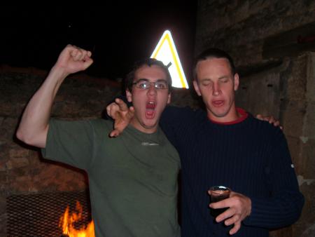 Le gueulage forcé, forcément, avec une telle dose d'alcool