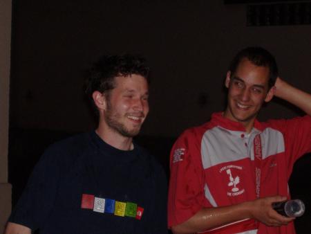Romain et Kévin sont contents de leur connerie