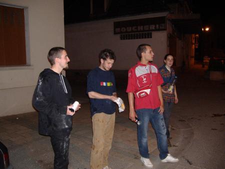 Crousti était aussi dans le coup