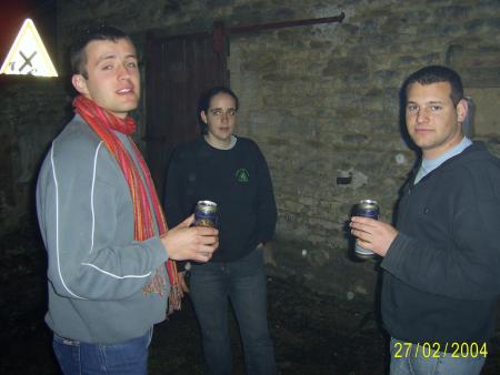 Valou, Karine sa copine et moi