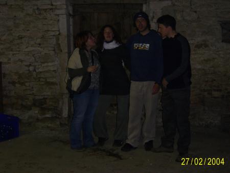 Sabrina, Kika, Manu et Berni