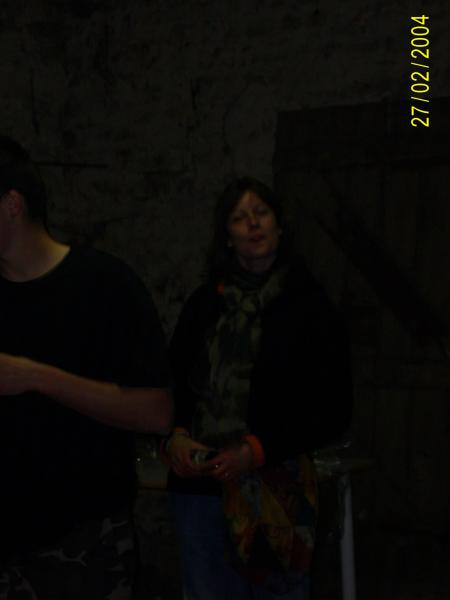 Audrey en train de faire une grimace, comme d'hab